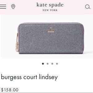 Kate Spade Burgess Court Lindsey Wallet ♠️